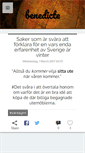 Mobile Screenshot of benedicte.blogg.se