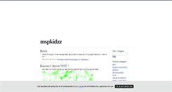 Desktop Screenshot of mspkidzz.blogg.se