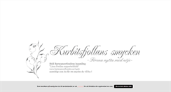 Desktop Screenshot of kurbitsfjollan.blogg.se