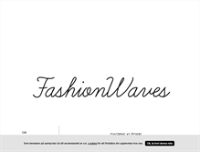 Tablet Screenshot of fashionwaves.blogg.se