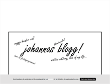 Tablet Screenshot of jjohannalundbergs.blogg.se