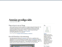 Tablet Screenshot of annsias.blogg.se