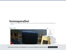 Tablet Screenshot of hemmaparadiset.blogg.se