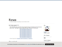 Tablet Screenshot of fersen.blogg.se