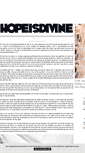 Mobile Screenshot of hopeisdivine.blogg.se
