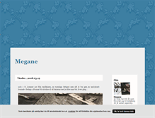 Tablet Screenshot of megane.blogg.se