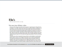Tablet Screenshot of elinens.blogg.se