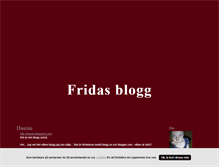 Tablet Screenshot of fridamariaa.blogg.se