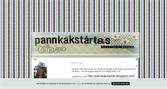 Desktop Screenshot of pannkakstarta.blogg.se