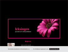 Tablet Screenshot of leksingen.blogg.se