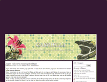 Tablet Screenshot of bjorkgabriella.blogg.se