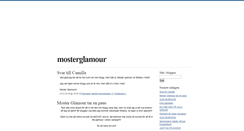 Desktop Screenshot of mosterglamour.blogg.se