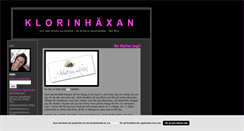 Desktop Screenshot of klorinhaxan.blogg.se