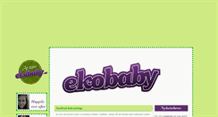 Desktop Screenshot of ekobaby.blogg.se