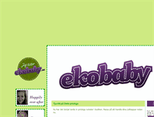 Tablet Screenshot of ekobaby.blogg.se