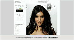 Desktop Screenshot of kimkardashian.blogg.se