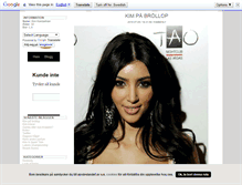 Tablet Screenshot of kimkardashian.blogg.se