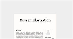 Desktop Screenshot of boysenillustration.blogg.se