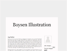 Tablet Screenshot of boysenillustration.blogg.se