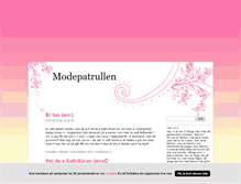 Tablet Screenshot of modepatrullen.blogg.se