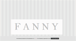 Desktop Screenshot of fannysahlin.blogg.se