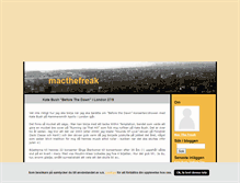Tablet Screenshot of macthefreak.blogg.se