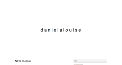 Desktop Screenshot of danielalouise.blogg.se
