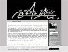 Tablet Screenshot of enbloggtvaliv.blogg.se