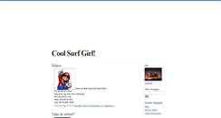 Desktop Screenshot of coolsurfgirl.blogg.se