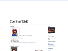 Tablet Screenshot of coolsurfgirl.blogg.se