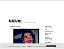 Tablet Screenshot of julialjuger.blogg.se