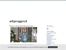 Tablet Screenshot of aclejavaggeryd.blogg.se