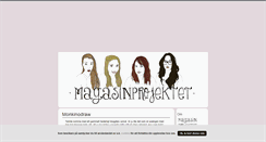 Desktop Screenshot of magasinprojektet.blogg.se