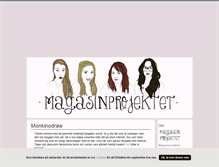 Tablet Screenshot of magasinprojektet.blogg.se