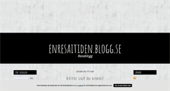 Desktop Screenshot of enresaitiden.blogg.se