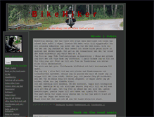 Tablet Screenshot of bikehiker.blogg.se