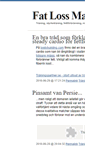 Mobile Screenshot of fatlossmadeeasy.blogg.se
