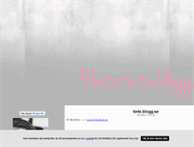 Tablet Screenshot of phototintin.blogg.se