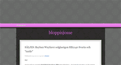 Desktop Screenshot of bloppisjosse.blogg.se