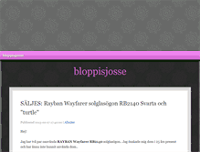 Tablet Screenshot of bloppisjosse.blogg.se