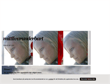 Tablet Screenshot of mittlivarunderbart.blogg.se