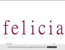 Tablet Screenshot of lundfelicia.blogg.se