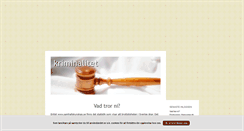 Desktop Screenshot of kriminalitet.blogg.se