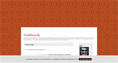 Desktop Screenshot of gubbrock.blogg.se