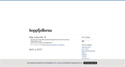 Desktop Screenshot of hoppfjollorna.blogg.se