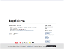 Tablet Screenshot of hoppfjollorna.blogg.se