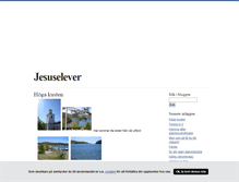 Tablet Screenshot of jesuselever.blogg.se