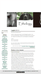 Mobile Screenshot of ethology.blogg.se