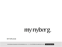 Tablet Screenshot of myysplace.blogg.se