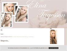 Tablet Screenshot of elinatagesson.blogg.se